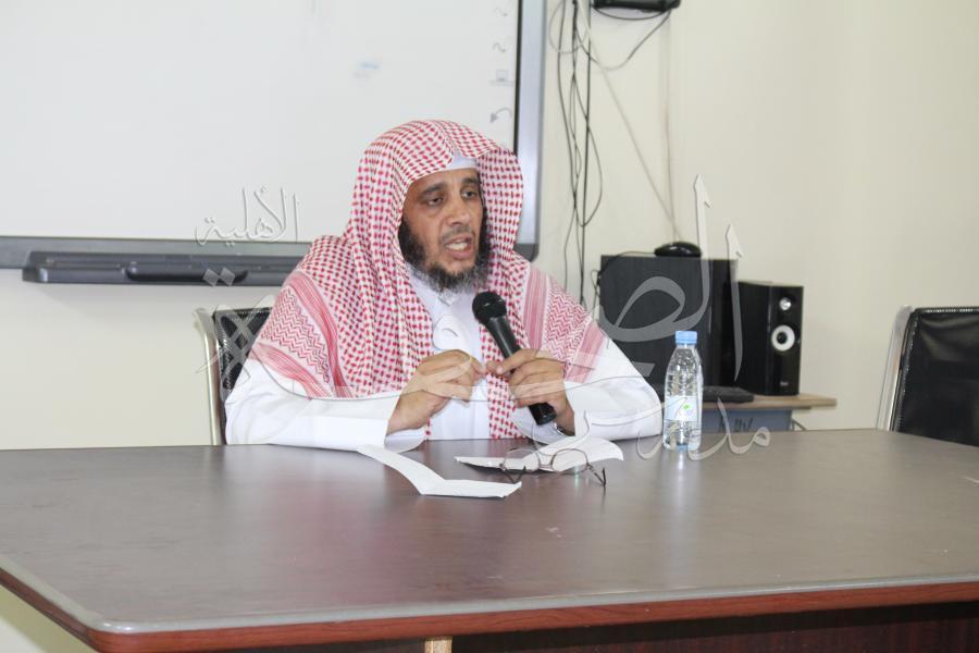 محاضرة عن (قصة أصحاب الغار) ضمن برنامج قسم التوعية الإسلامية